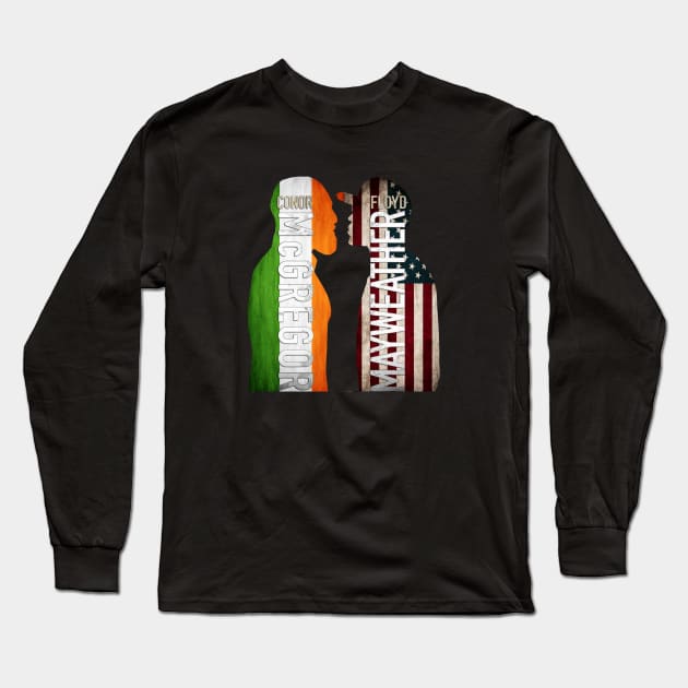 money fight Long Sleeve T-Shirt by americanauthors